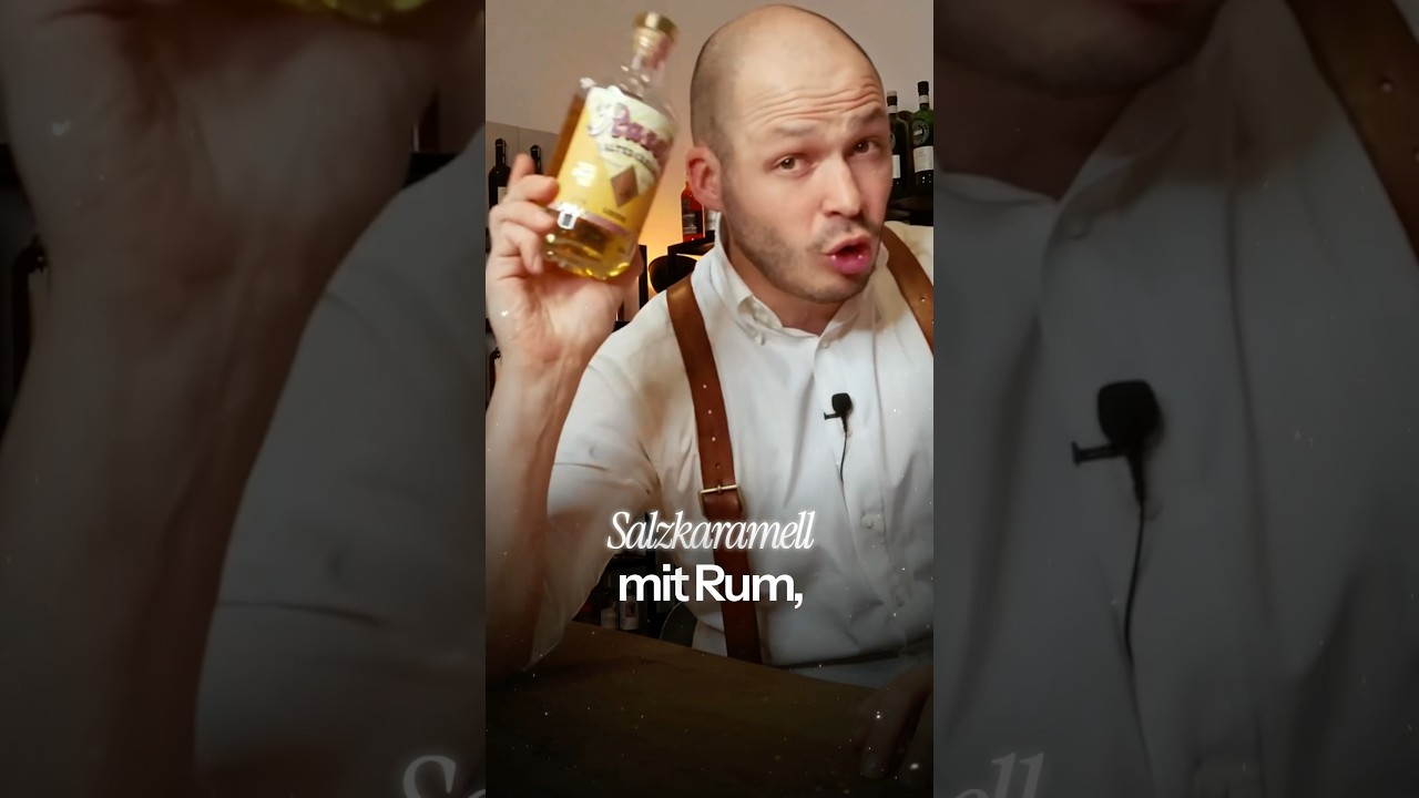Salzkaramell mit Rum! Das perfekte Dessert im Glas.