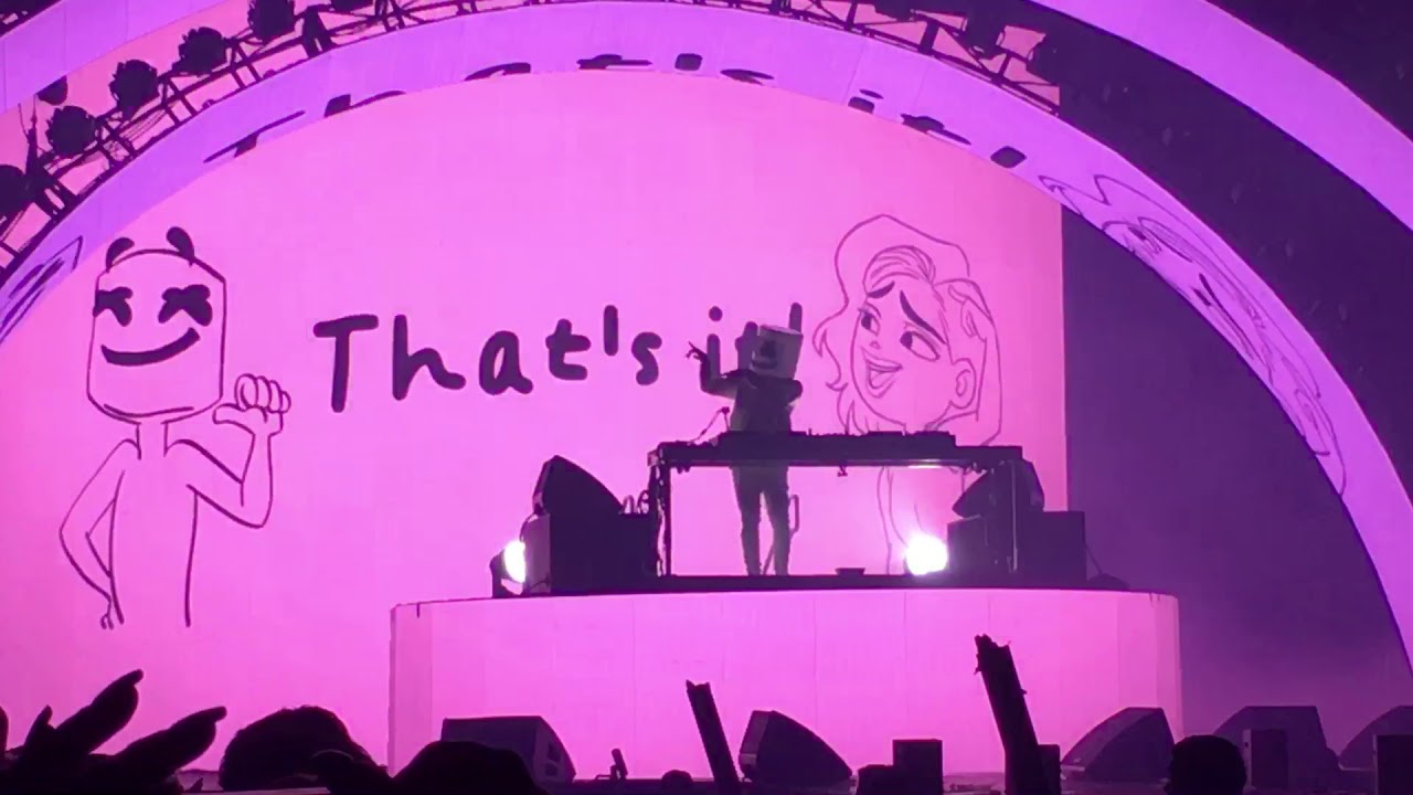 Wolves & FRIENDS & Spotlight Part 6/7 Marshmello LIVE LA Melloville Tour 2018