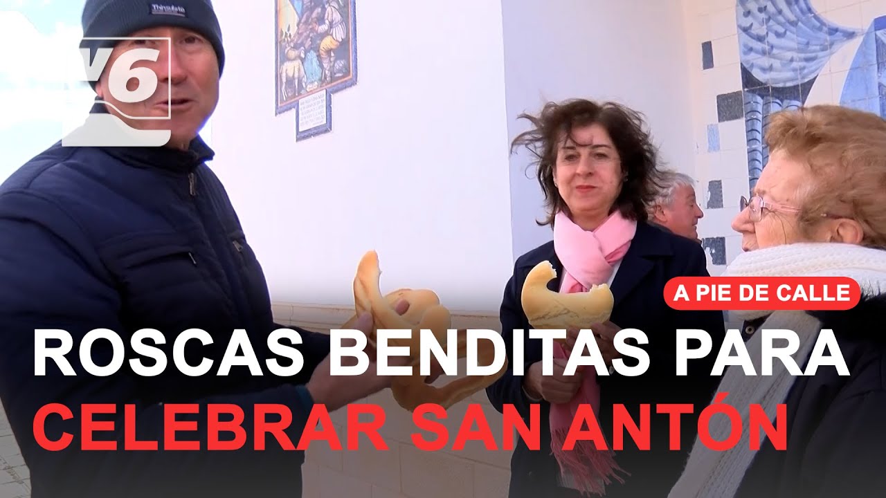 Bendición de animales y roscas benditas en Aguas Nuevas