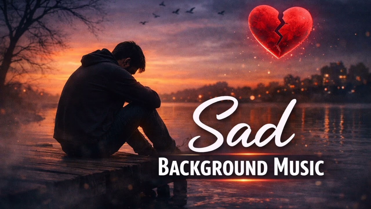 Sad Background Music for Broken Heart 💔 | Emotional Piano Instrumental (No Copyright)