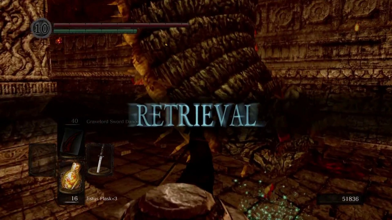 Dark Souls Remastered large flame ember location