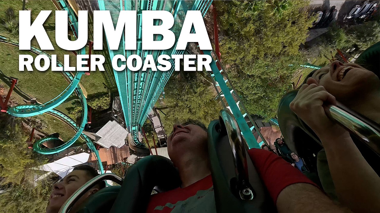 Kumba Steel Coaster at Busch Gardens Tampa Florida