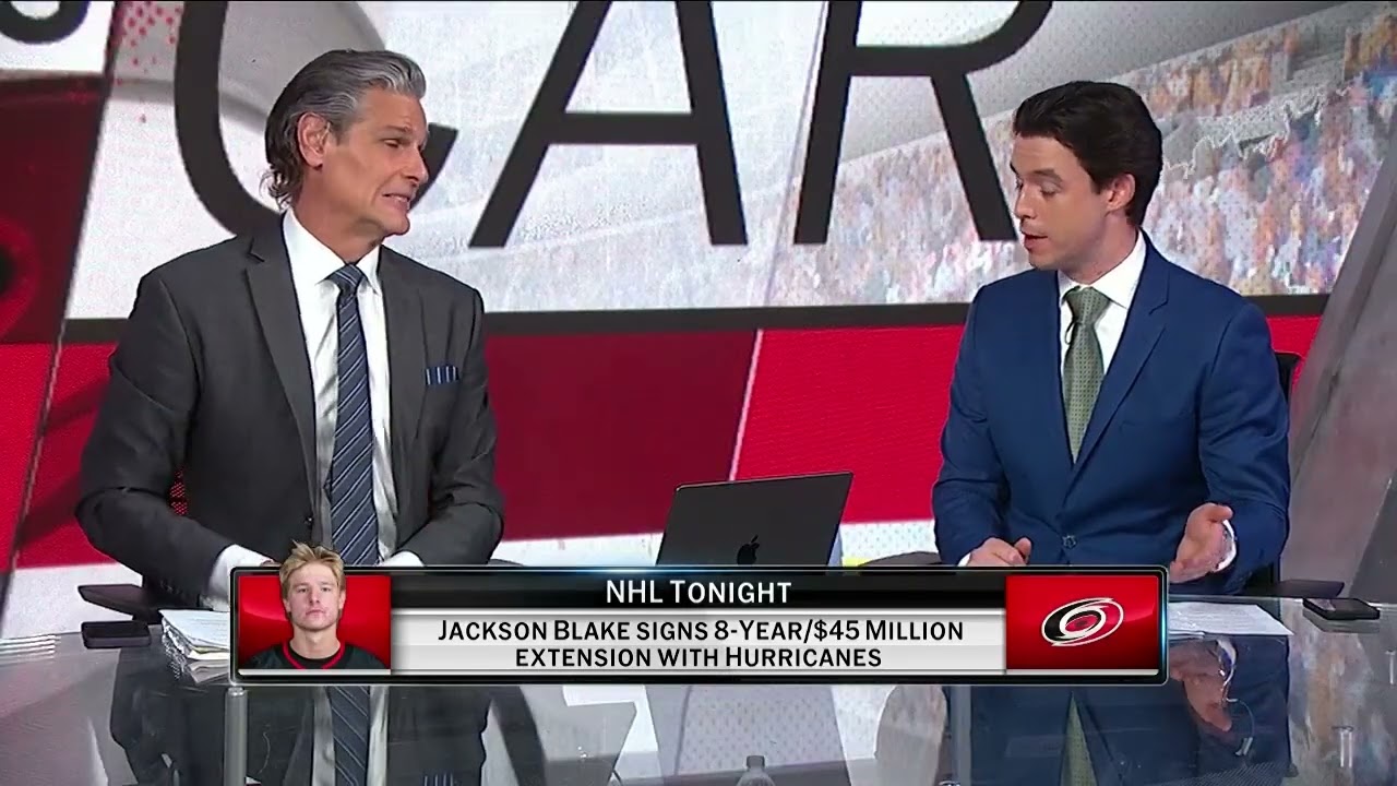 Jackson Blake Signs 8-Year Extension in Carolina
