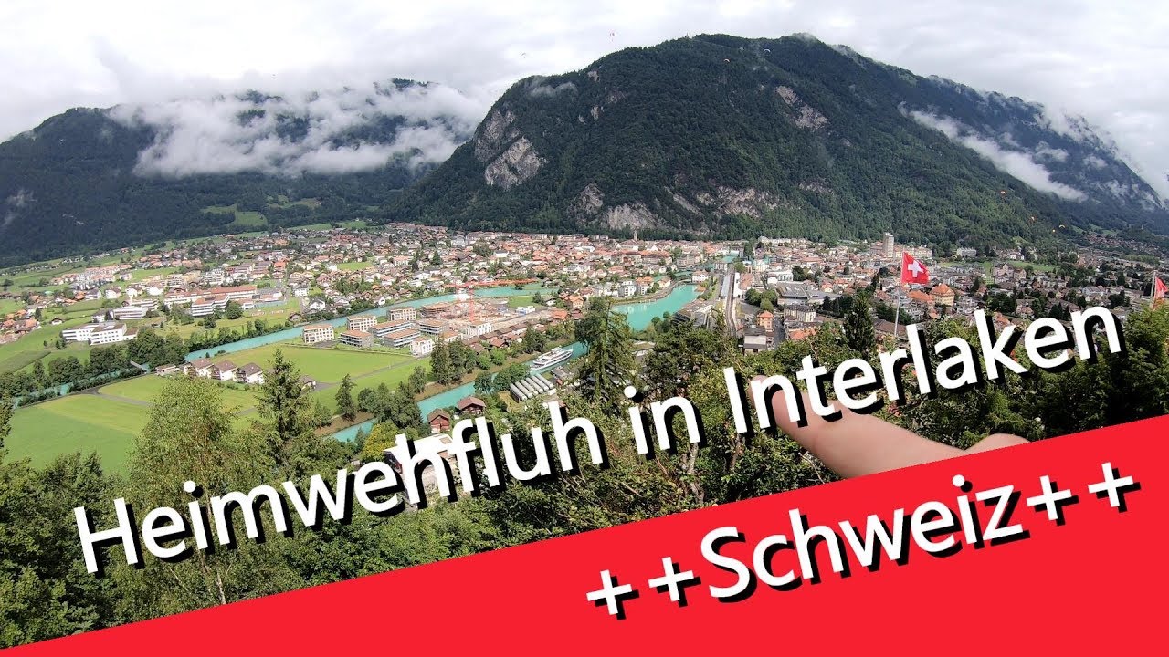 Switzerland  - Besuch des Heimwehfluh in Interlaken - eine tolles Ausflugsziel mit Rodelbahn in 4 K