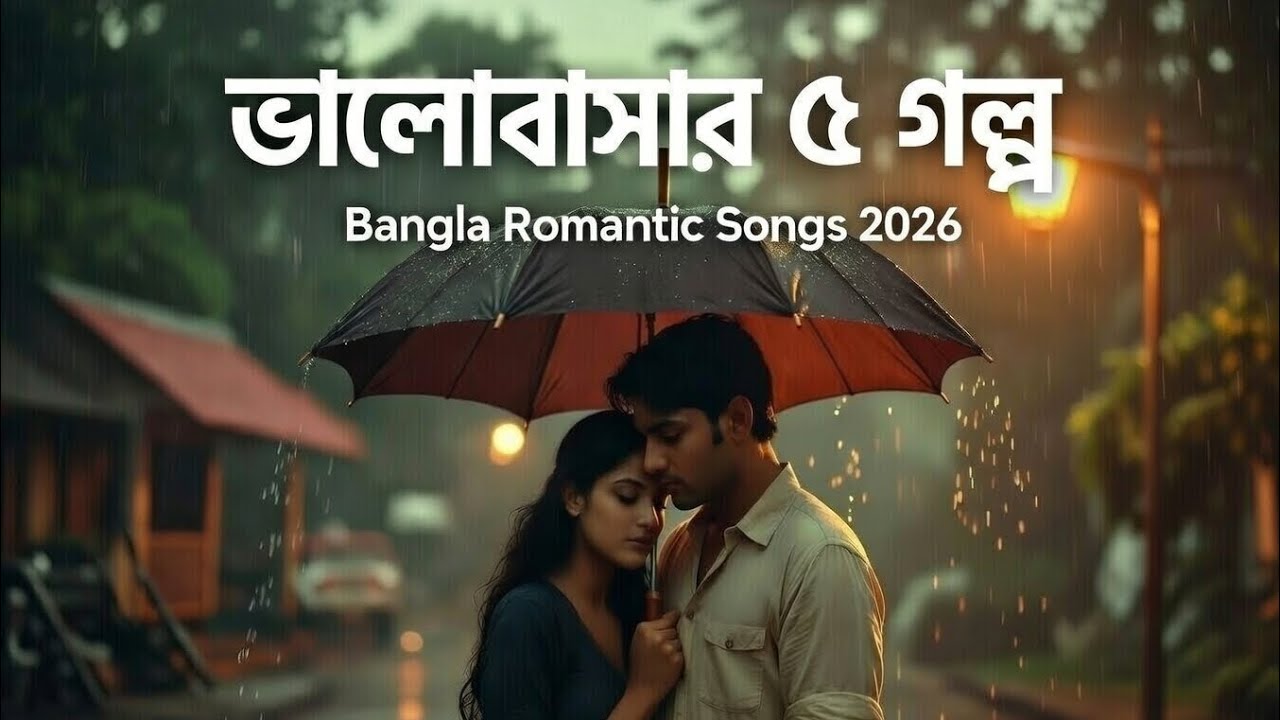 ৫টি নতুন বাংলা রোমান্টিক গান ২০২৫ | বৃষ্টি, ফাগুন, দূরত্ব ও ভালোবাসা | Love Songs Compilation