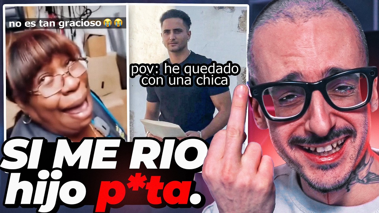 si me r&iacute;o me cago en tu p*ta madre