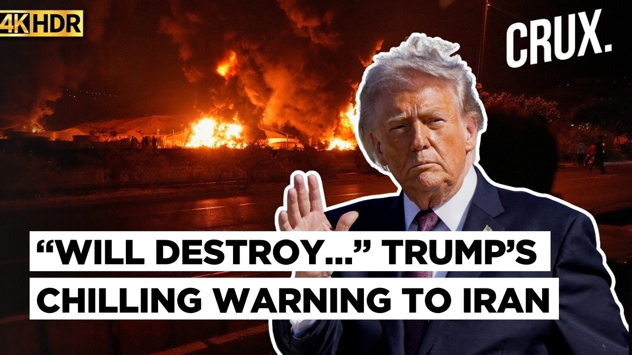 Trump Declares US in 'Major Combat' to Destroy Iran Missiles, Navy in Chilling New Warning | 4K