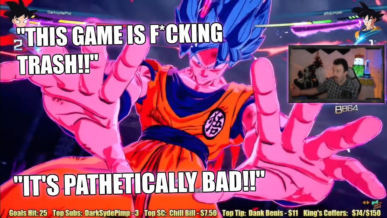 45 Y/O Crybaby Streamer Gets Obliterated by Menace Goku, Ragequits Sparking Zero & Explodes in Rage
