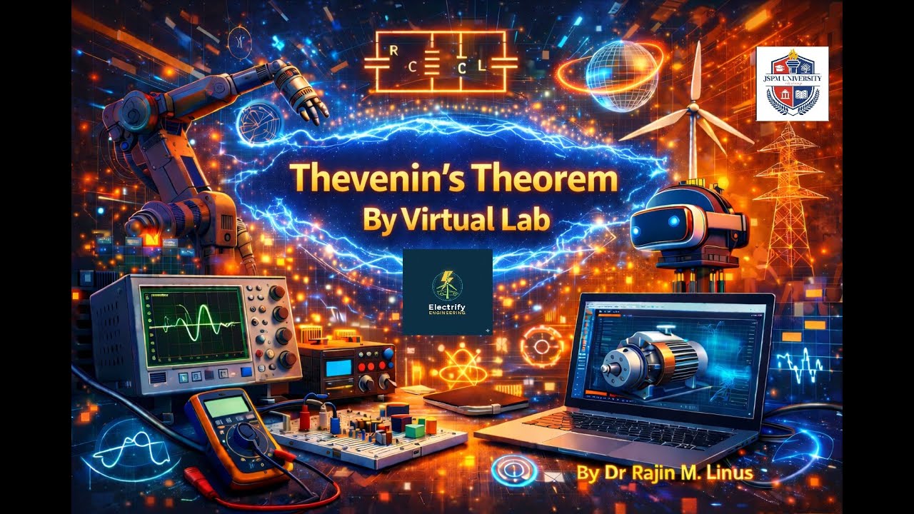 5. Verification of Thevenin's Theorem through Virtual Lab by Dr Rajin M. Linus