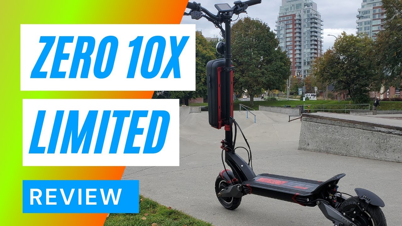 Zero 10X Limited Big Guy Review - Electric Scooter Review