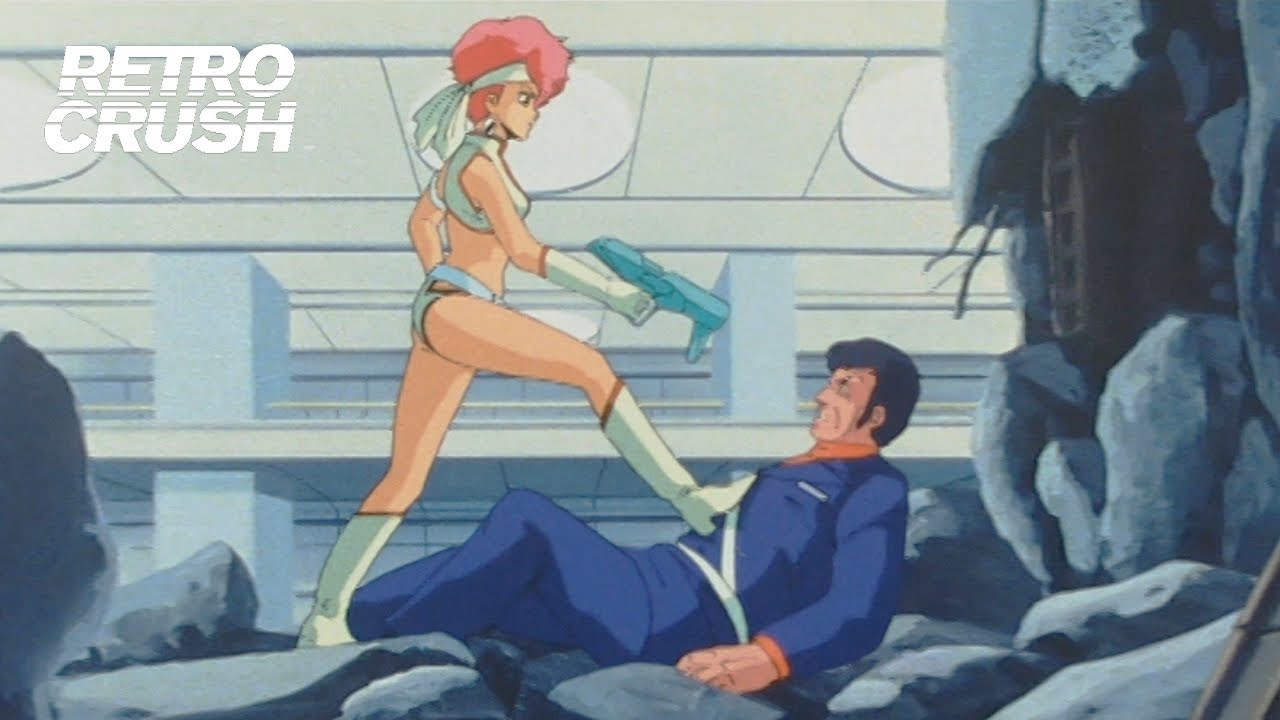 Going all out to CRUSH the corrupt police chief!! | Dirty Pair (1985)