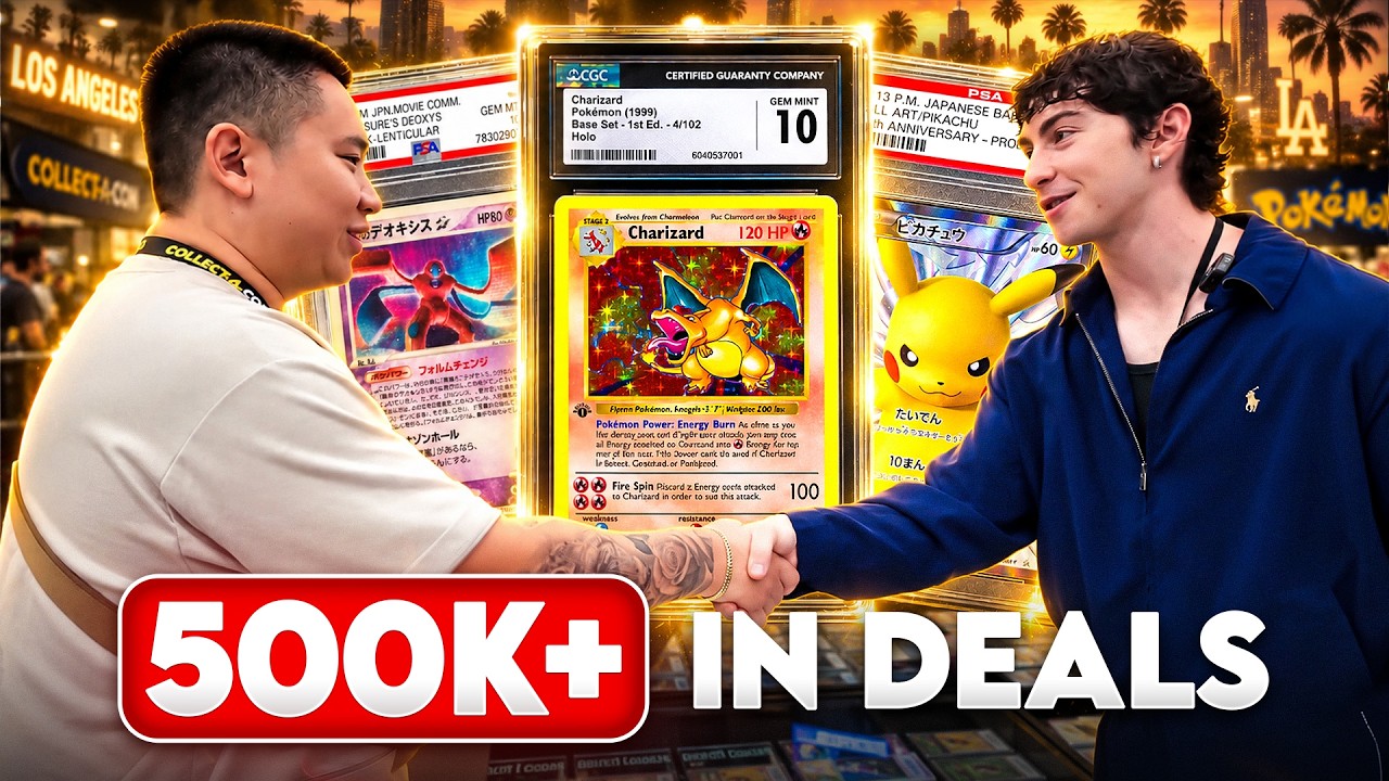 I Brought $500,000 to a Card Show &hellip; Here&rsquo;s What Happened | Los Angeles Collect-A-Con Vendor POV