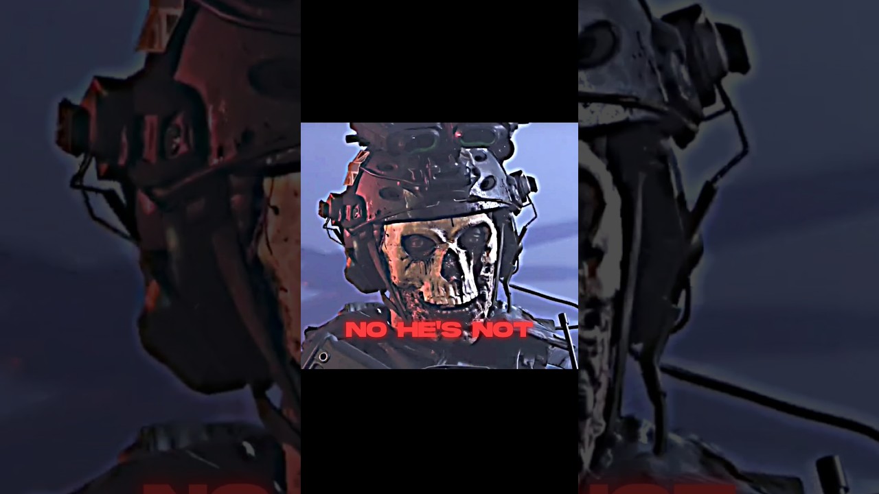 HE'S NOT DEAD | GHOST BEST COMEBACK | CALL OF DUTY | #callofduty #ghost #edit #shorts