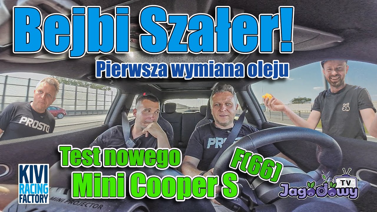 Kivi Racing Factory - Bejbi Szałer dla nowego Mini Cooper S (F66) 2.0T