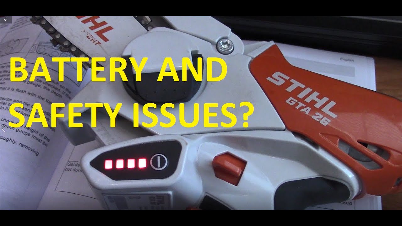 Problems with my Stihl GTA 26