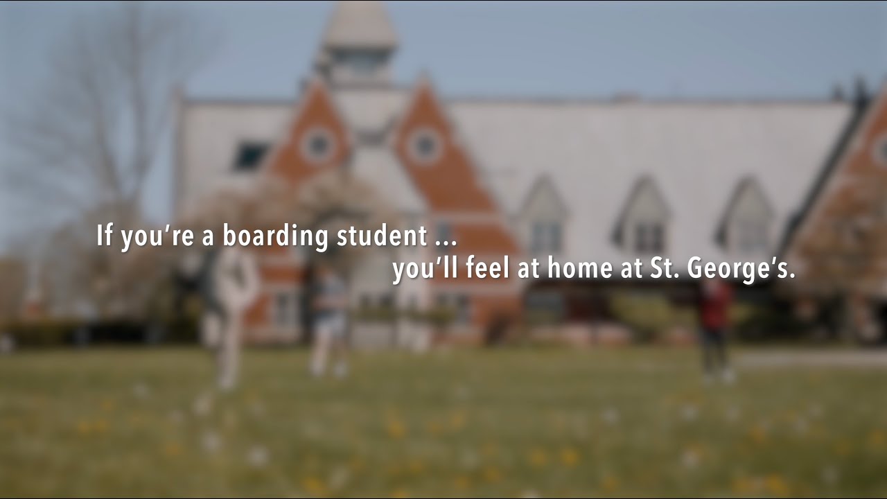 Boarding Student Life at St. George's
