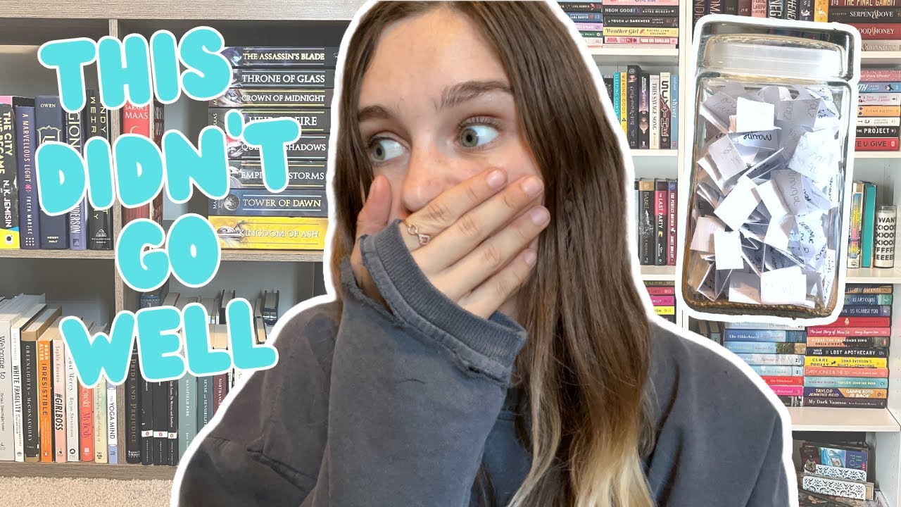 counting ALL the unread books on my shelves + creating a tbr jar (a mini bookshelf tour)