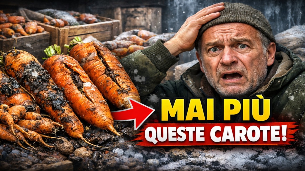 MAI PIÙ! Le 3 PEGGIORI Carote per la Conservazione Invernale