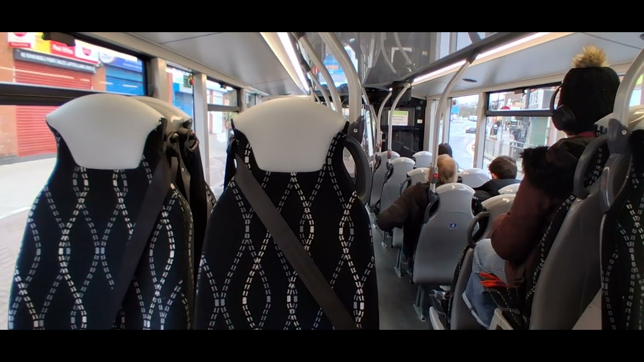 (SN75 NZD) Coastal Coaches Dennis enviro 400mmc route Rail Replacements 