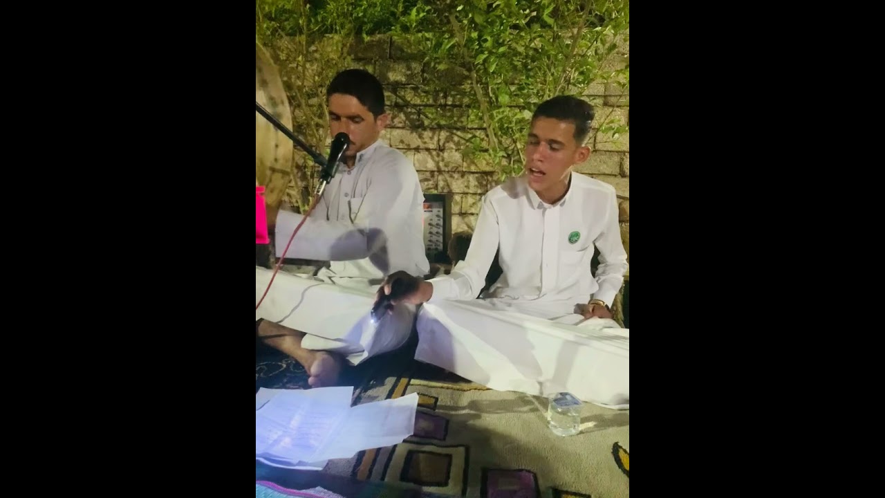 المداح محمد علي ابو يزن في دار ميسر الحجي ابو نبأ
