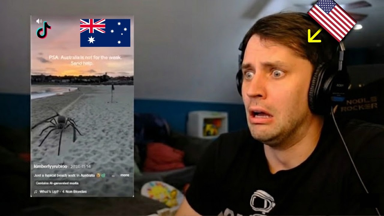 American reacts to Australian TikToks