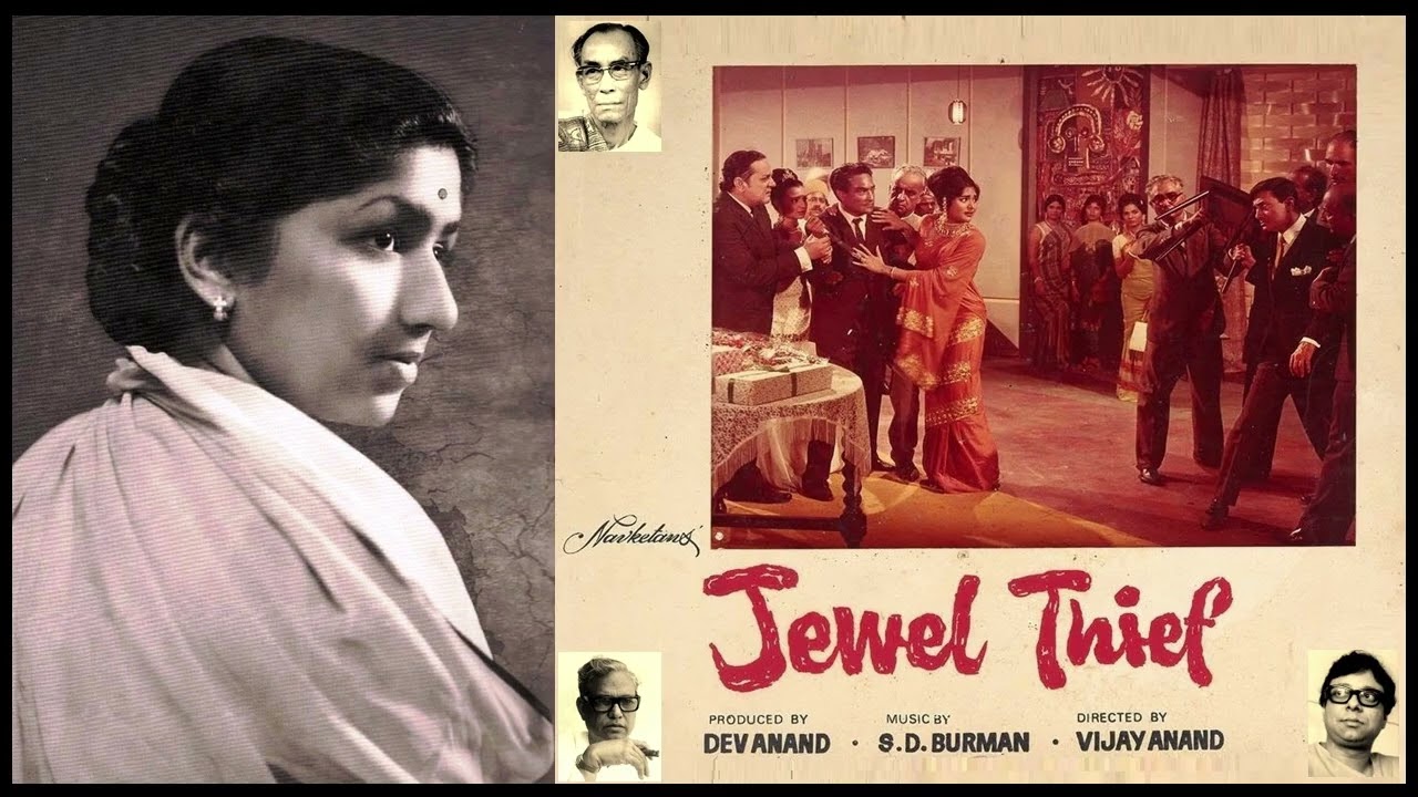 Lata Mangeshkar (With Bhupinder Singh) - Jewel Thief (1967) - 'honthon pe aisi baat'