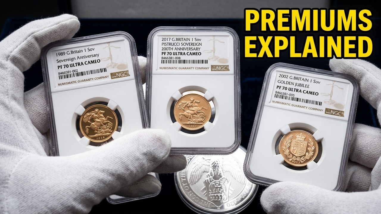 Premiums Explained for Gold, Silver (including poured) & Collectables!