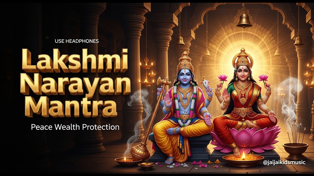 🔴 LIVE: Lakshmi Mantra for Abundance |Om Shreem Maha Lakshmiyei Namah Mantra@JaiJaiKidsMusic