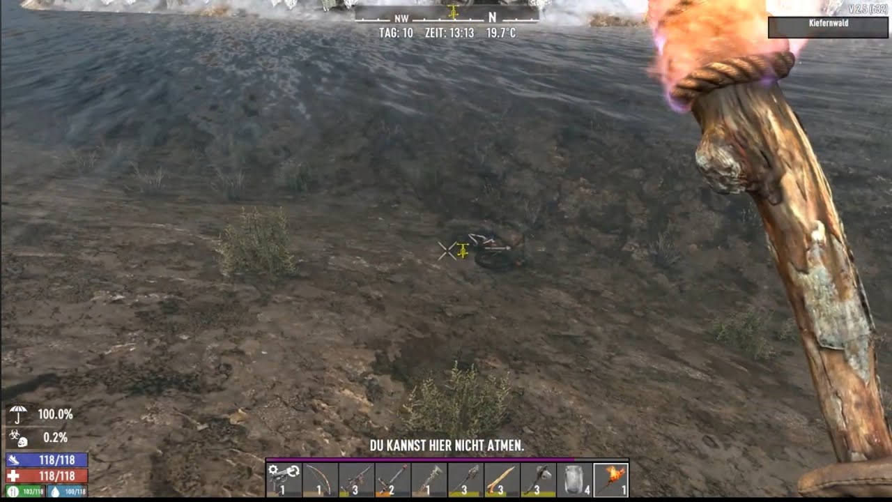 7 Days to Die #22 | Volles Fahrrad landet im Fluss 😱🚲
