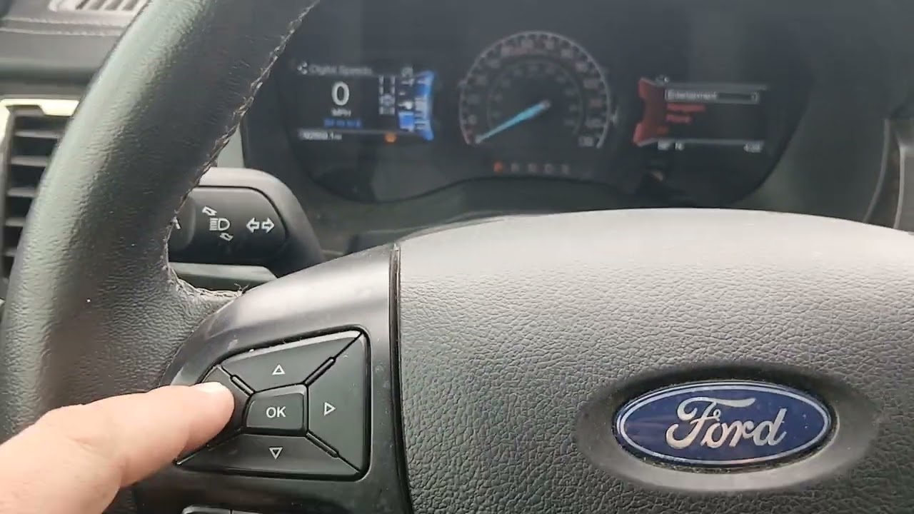 How to Reset the Trip Mileage Count in a Ford Ranger (2019-2026) | Easy Step-by-Step Guide