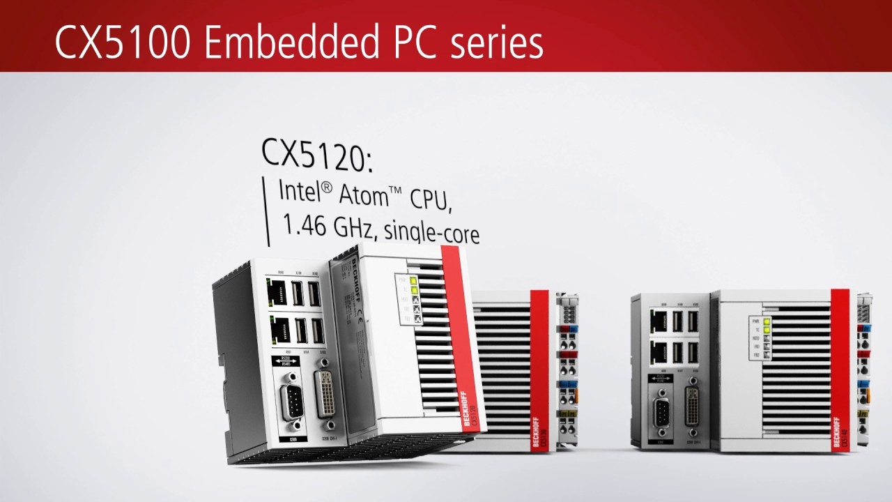 CX5100 Embedded PC: The ideal price-to-performance ratio in automation