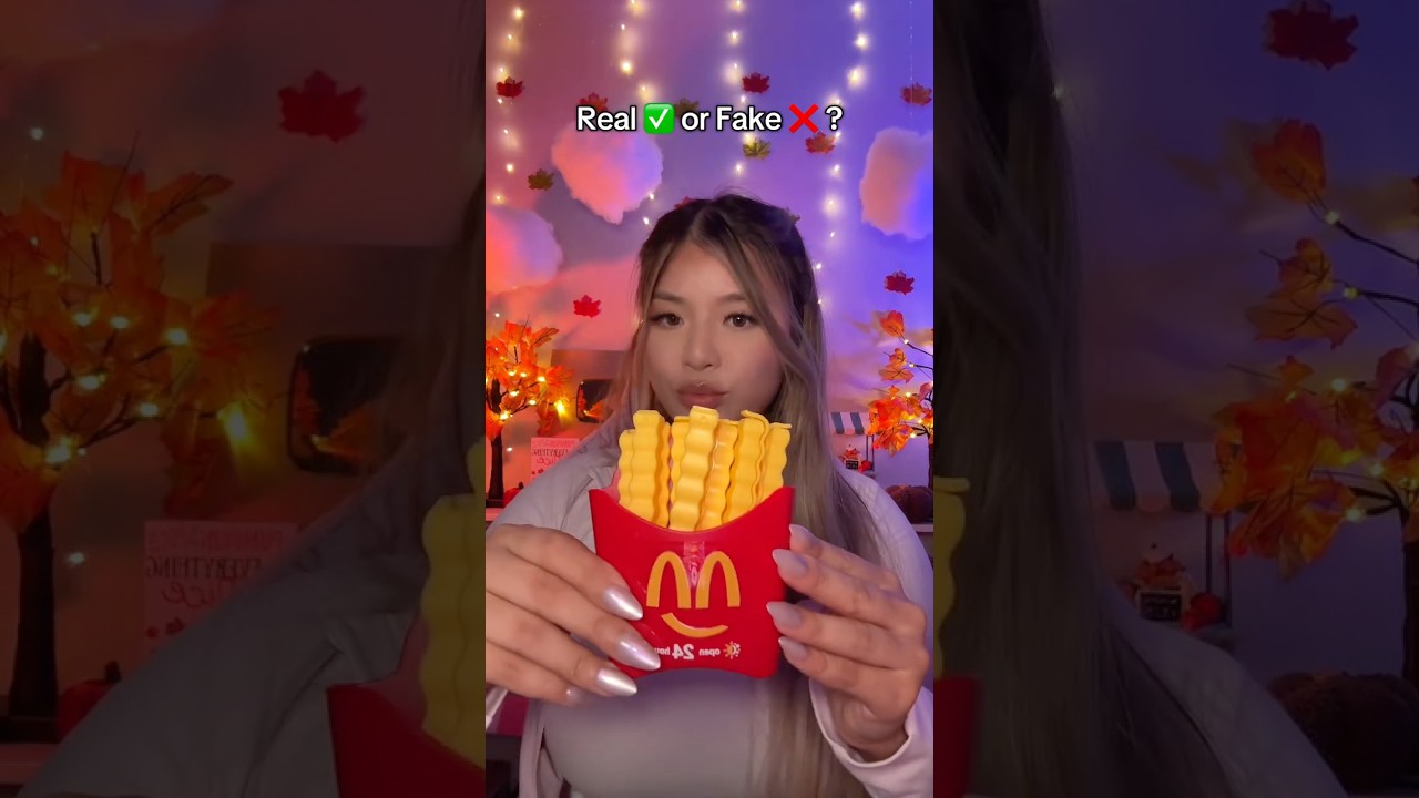 Real ✅ or Fake ❌ ? #asmr
