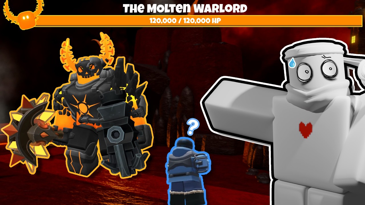 Beating Molten Mode in TDS | Roblox Tower Defense Simulator