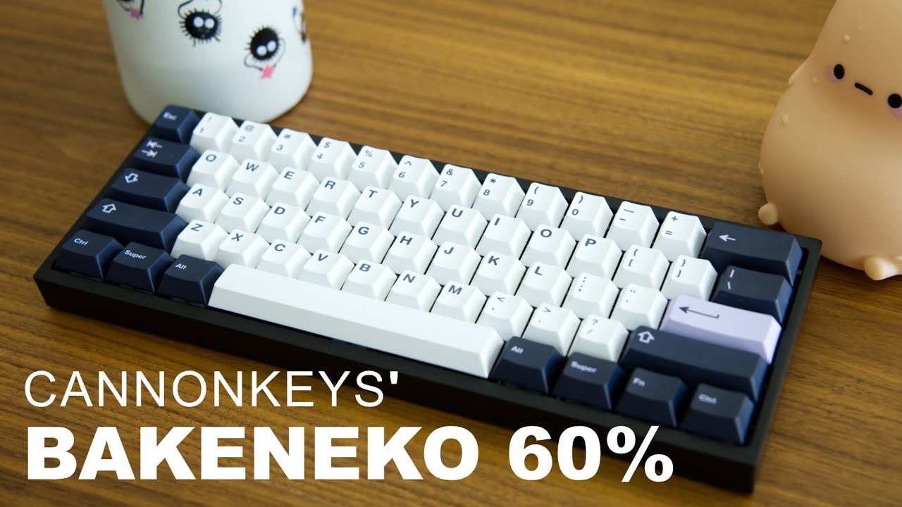 $130 No-Frills Budget Custom Mechanical Keyboard | CannonKeys' Bakeneko 60%