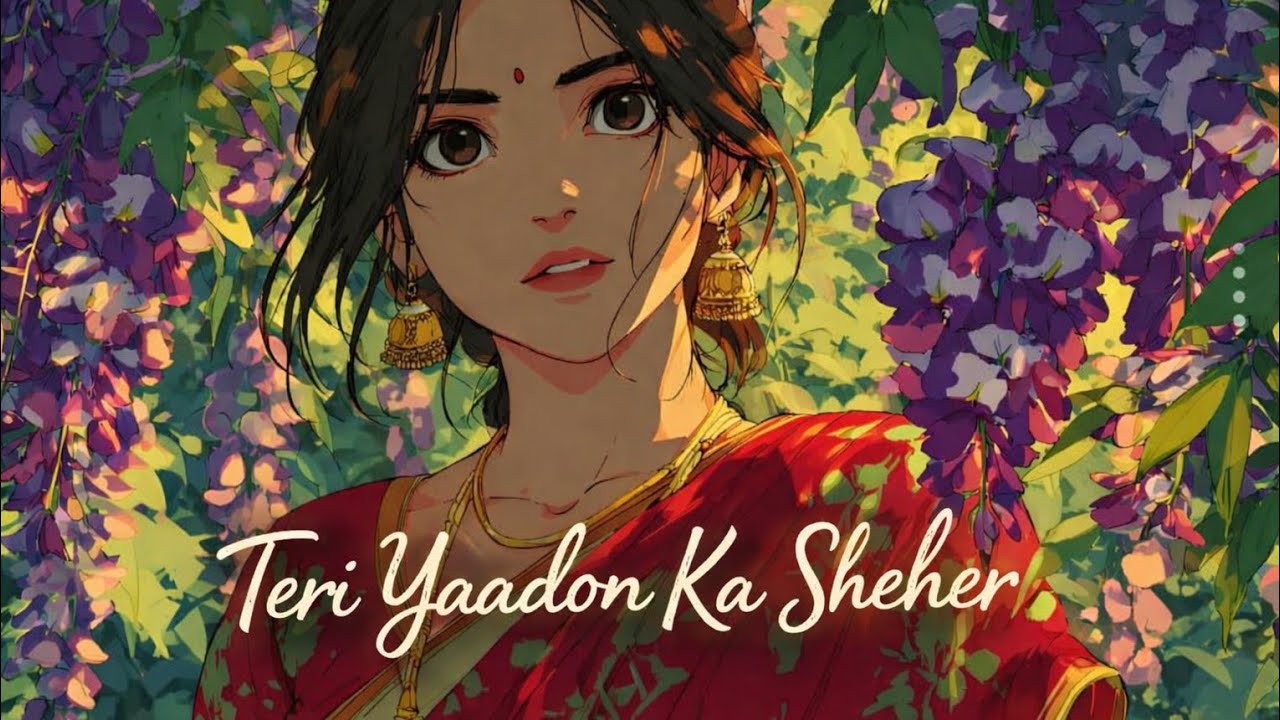 Teri Yaadon Ka Sheher 💔 |#hearttouchingsong #romanticsong #hindilovesong #newsong#trending 🌹❤️