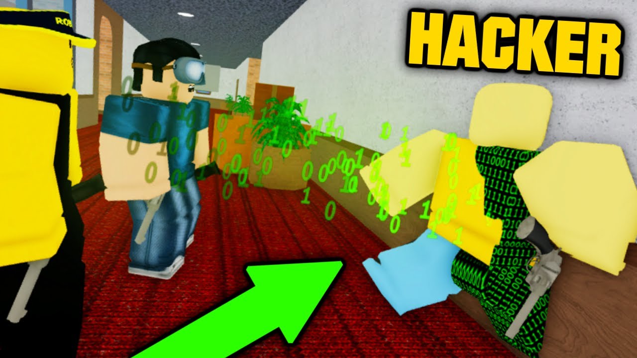 Hacker in Roblox Murder Mystery 2!