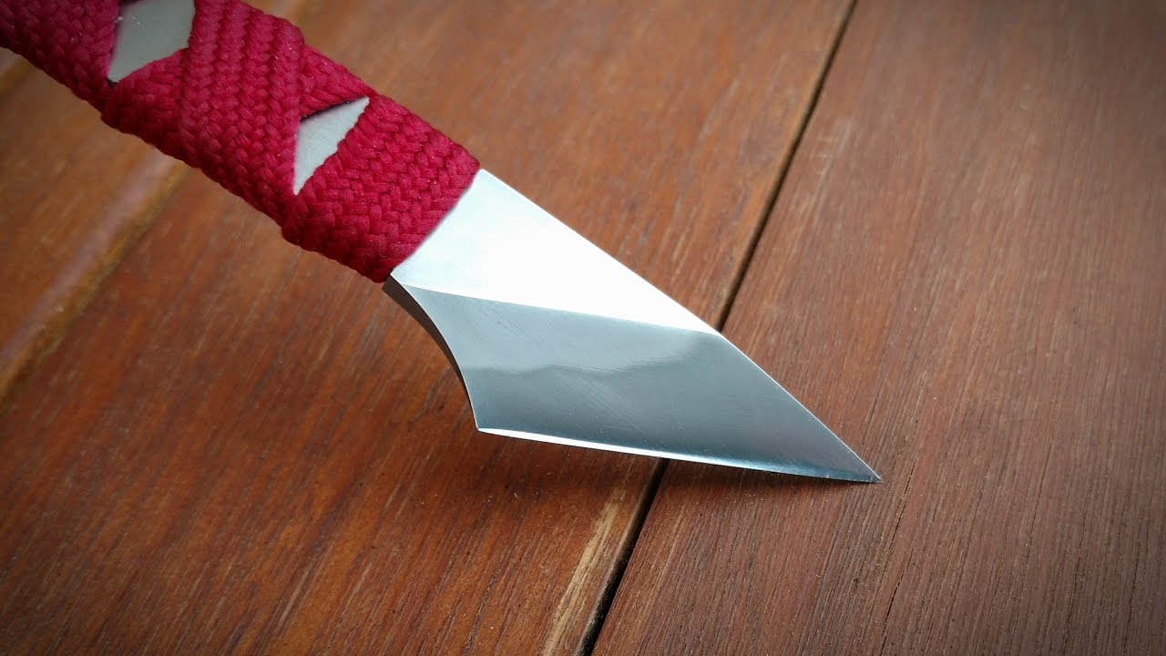 Making a japanese kiridashi (+ hamon) with POWER TOOLS ONLY - Knife making part 1