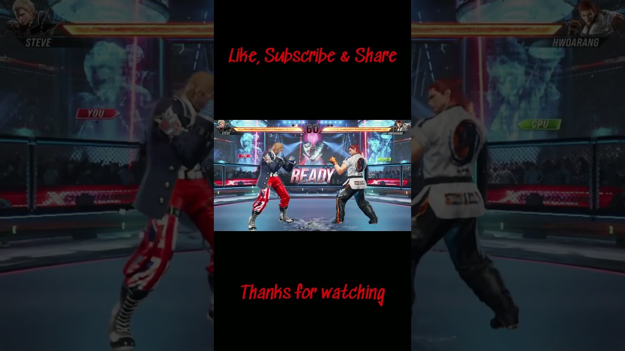 Tekken Steve Vs Hwoarang #tekken8 #tekken  #pcgames