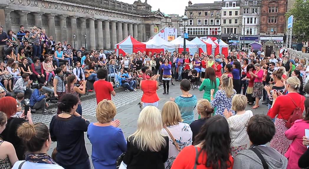 Edinburgh Flashmob 2013