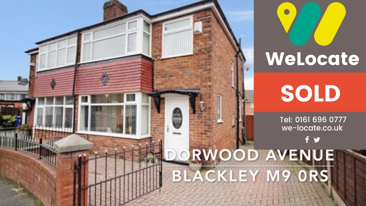 FOR SALE: Dorwood Avenue, Blackley M9 0RS OIEO £170,000