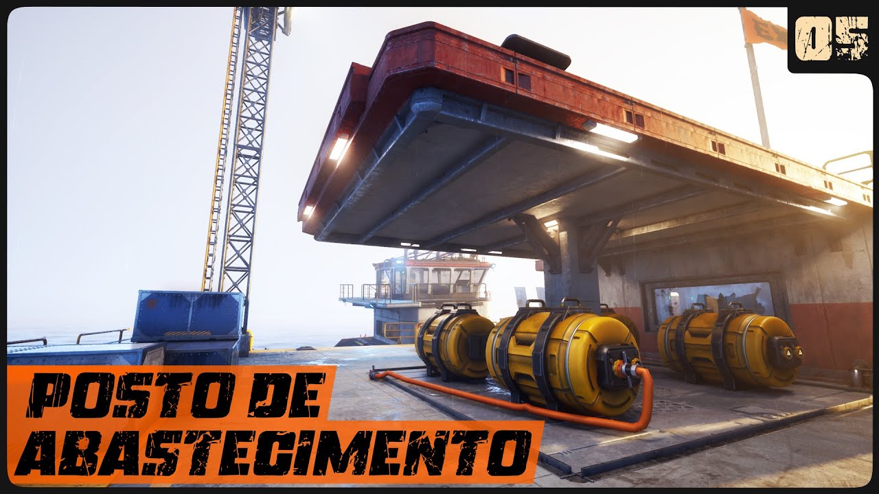 ATIVEI UM POSTO DE COMBUSTÍVEL PARA O BARCO - THE LAST CARETAKER!