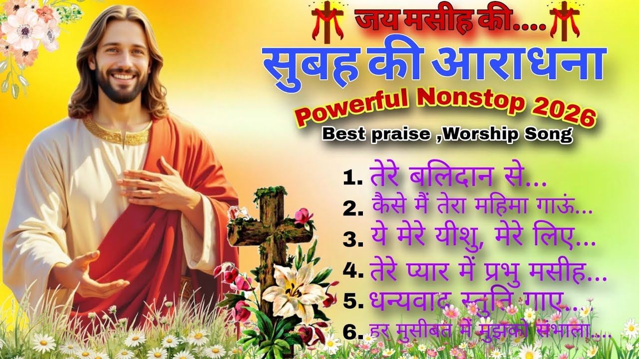 Christian Morning Worship Song 2026यीशु के नाम में है शक्ति| Powerful Prayer & Worshipसुबह की आराधना