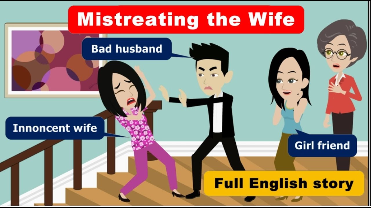 Mistreating the Wife | Full English Story | Animated Stories | English Cartoon
