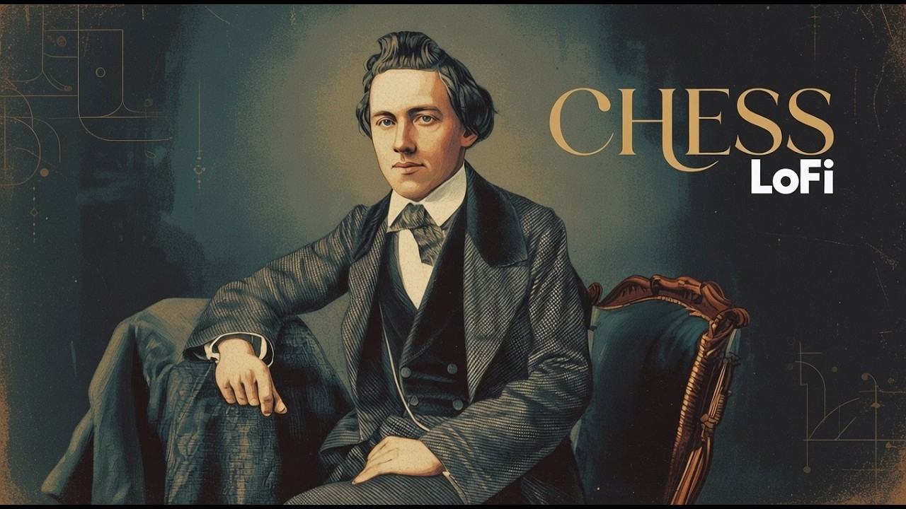 Chess Cafe : Games Of Greatest Chess Players Of All Time & LoFi Radio #chess #lofi