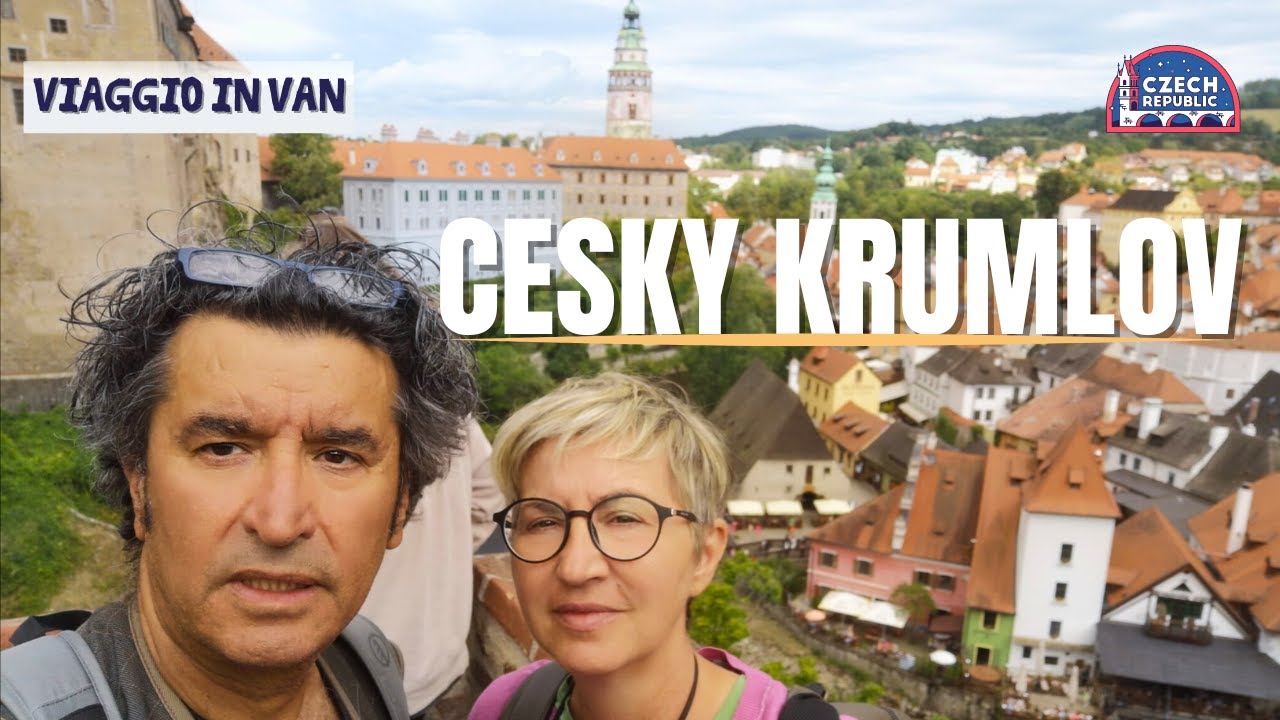 COME IN FIABA MEDIEVALE - Cesky Krumlov Patrimoni Unesco Repubblica Ceca in camper  van  #4 tappa