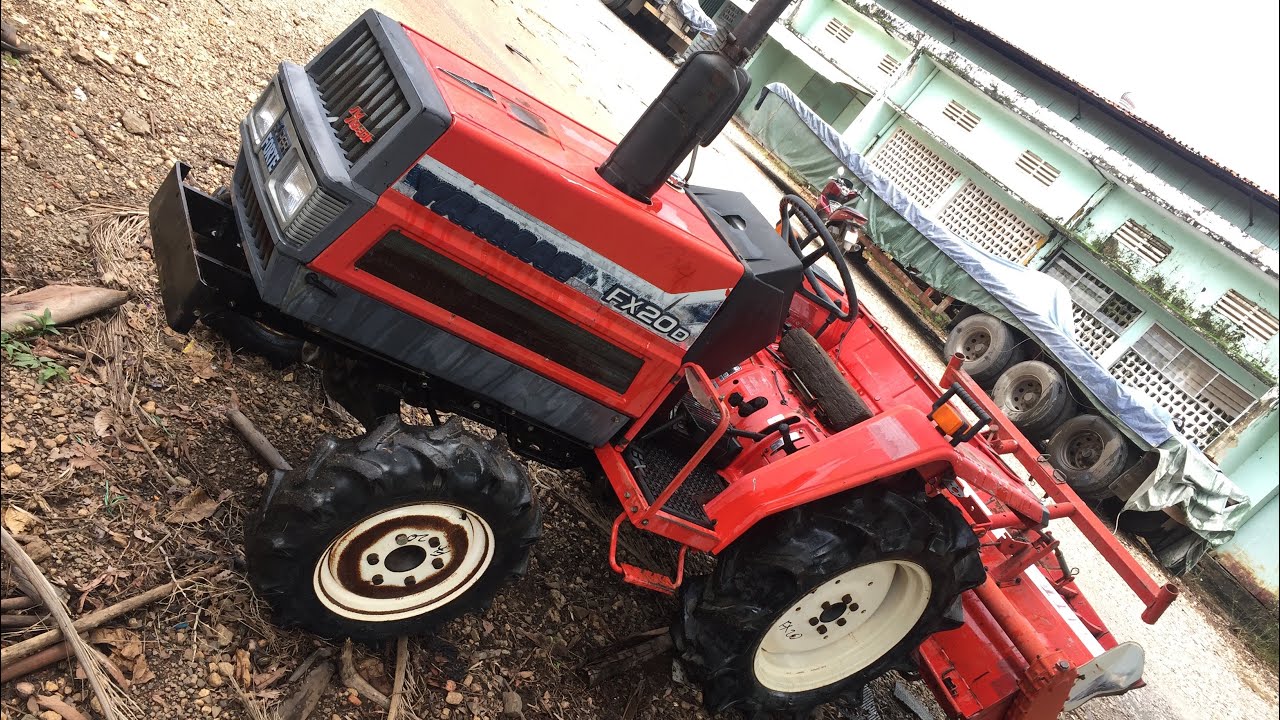 Mấy cày Yanmar FX20D hai cầu đẹp 80% lh0965198720