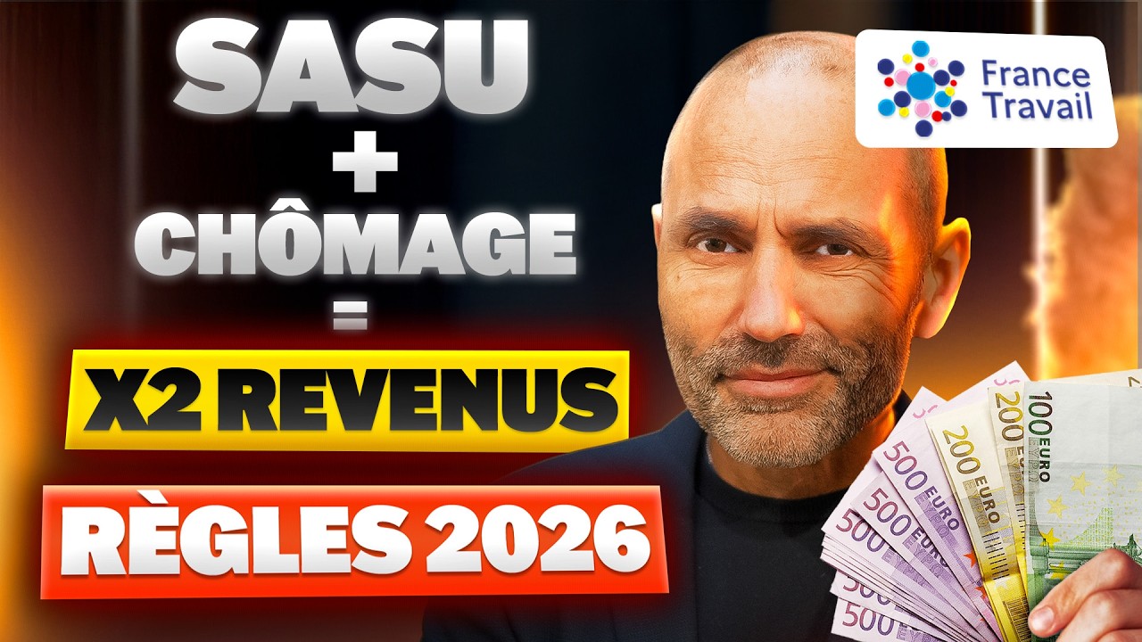 Chômage 2026 : Cumuler les AIDES et créer son entreprise (ARE, ARCE, ACRE)