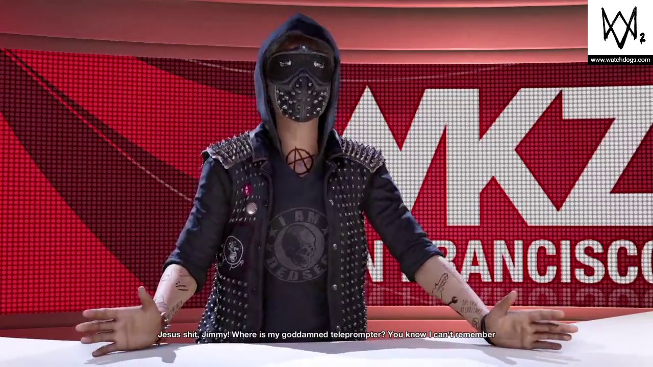 Wrench is a meme - Watch Dogs 2 funny moment in the new DLC