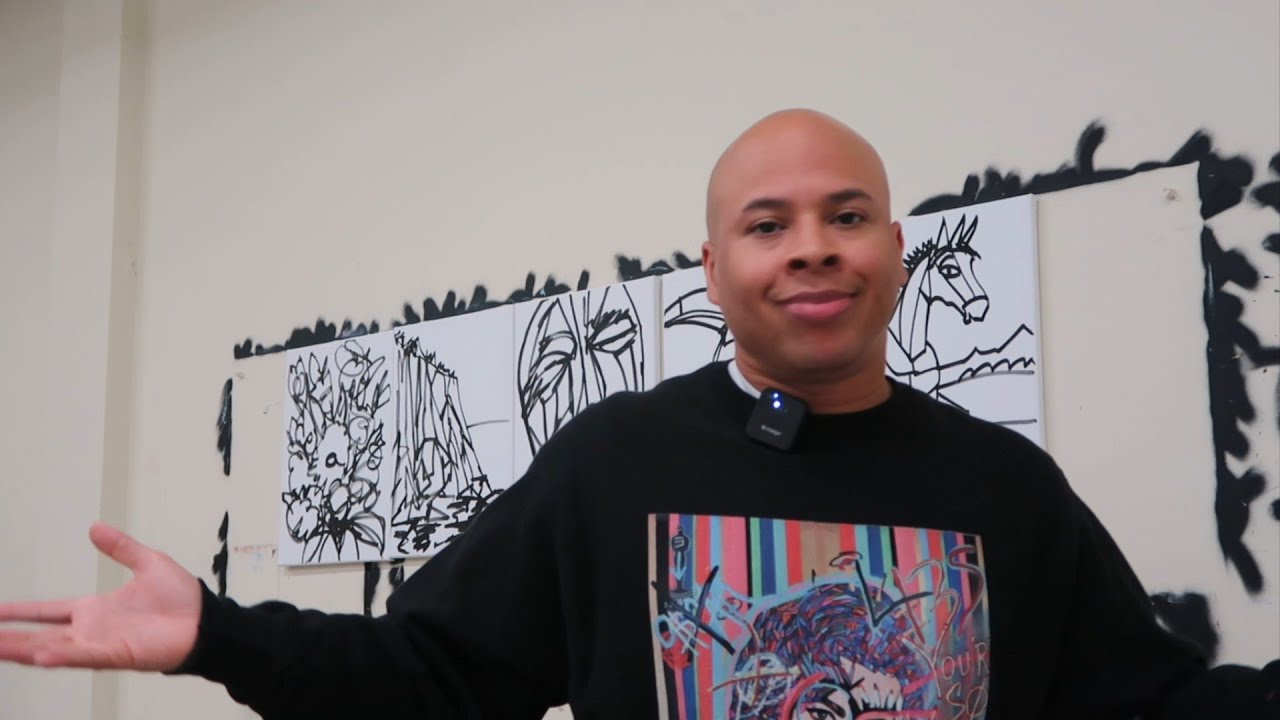 How To Paint 5 Canvases in 50 Minutes Selling Art on eBay