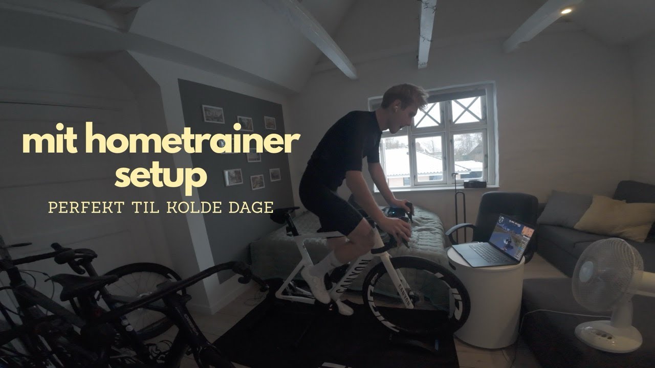 Mit hometrainer setup 2026 | Perfekt til Zwift & indendørstræning